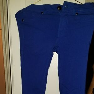 Blue legging pants!!
